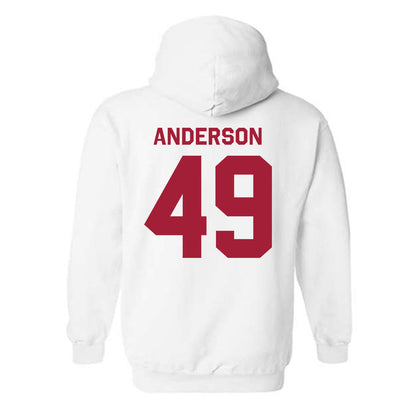 Oklahoma - NCAA Football : Ben Anderson - Classic Shersey Hooded Sweatshirt-1