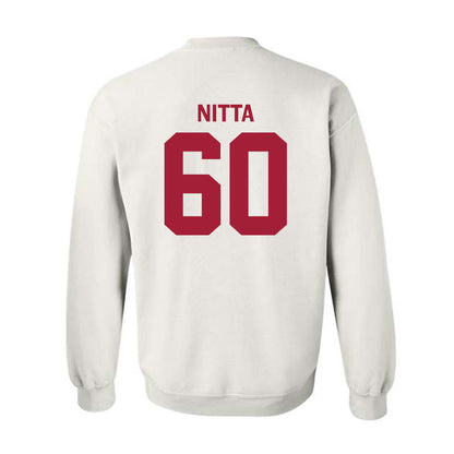 Oklahoma - NCAA Football : Caleb Nitta - Classic Shersey Crewneck Sweatshirt-1