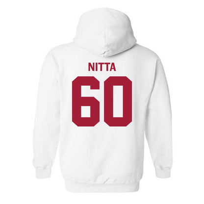 Oklahoma - NCAA Football : Caleb Nitta - Classic Shersey Hooded Sweatshirt-1