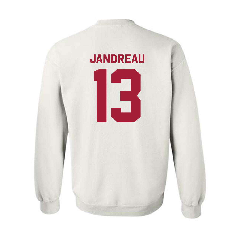 Oklahoma - NCAA Football : Niko Jandreau - Classic Shersey Crewneck Sweatshirt-1