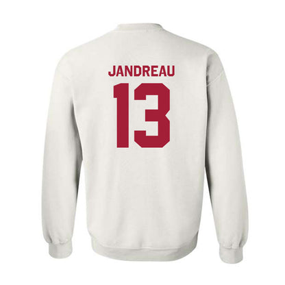 Oklahoma - NCAA Football : Niko Jandreau - Classic Shersey Crewneck Sweatshirt-1