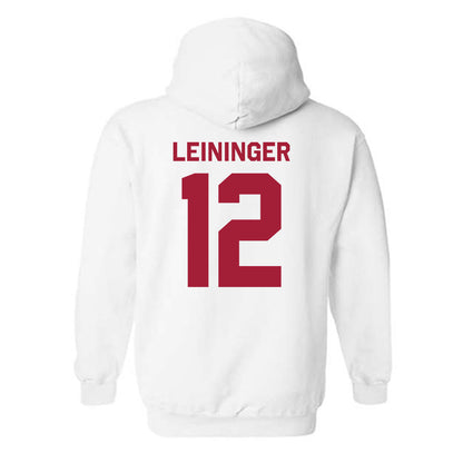 Oklahoma - NCAA Baseball : Ryley Leininger - Classic Shersey Hooded Sweatshirt-1