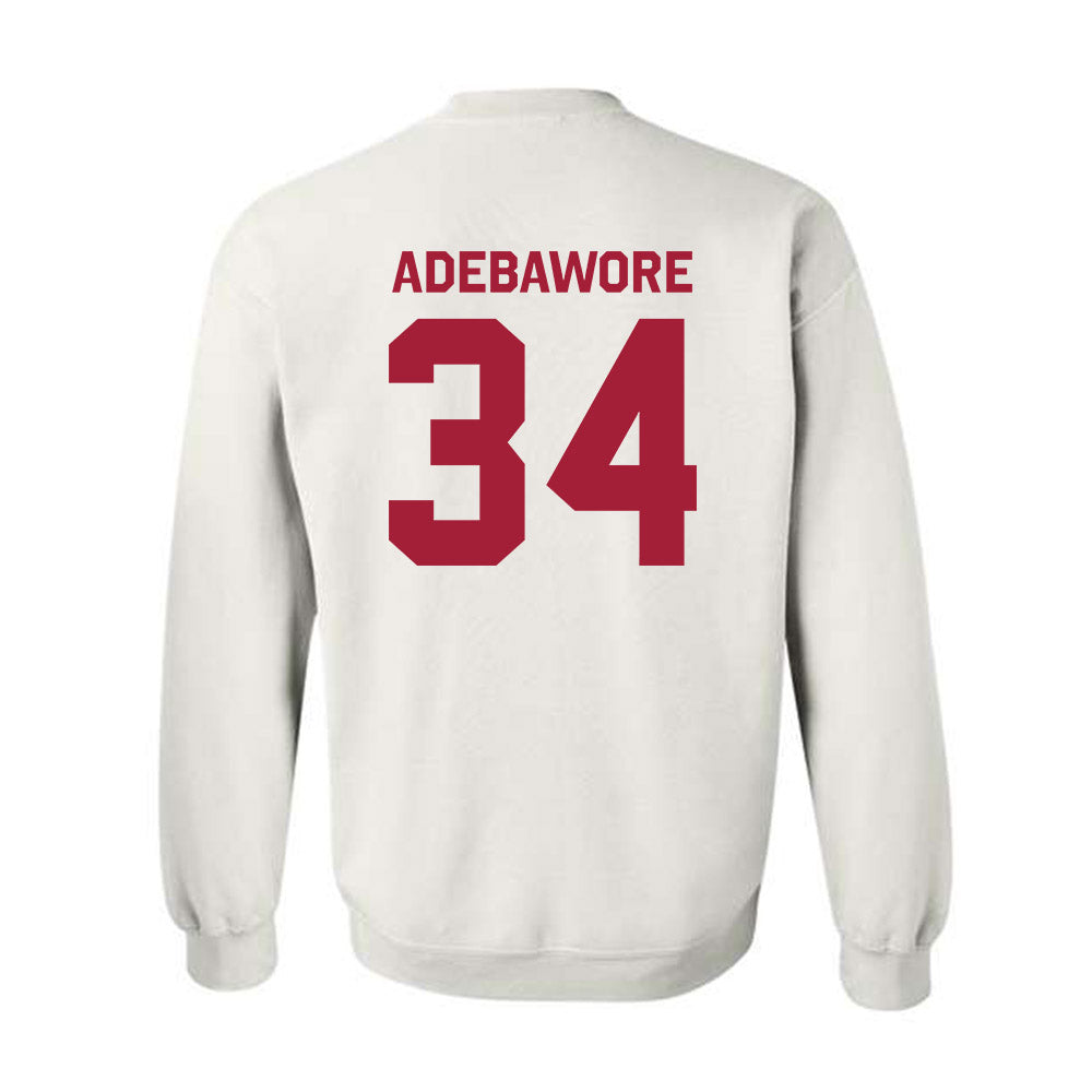 Oklahoma - NCAA Football : Adepoju Adebawore - Classic Shersey Crewneck Sweatshirt-1