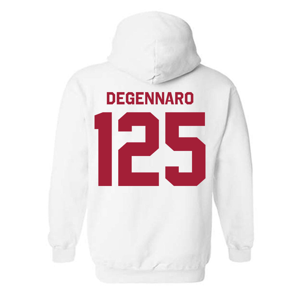 Oklahoma - NCAA Wrestling : Sebastian Degennaro - Classic Shersey Hooded Sweatshirt-1