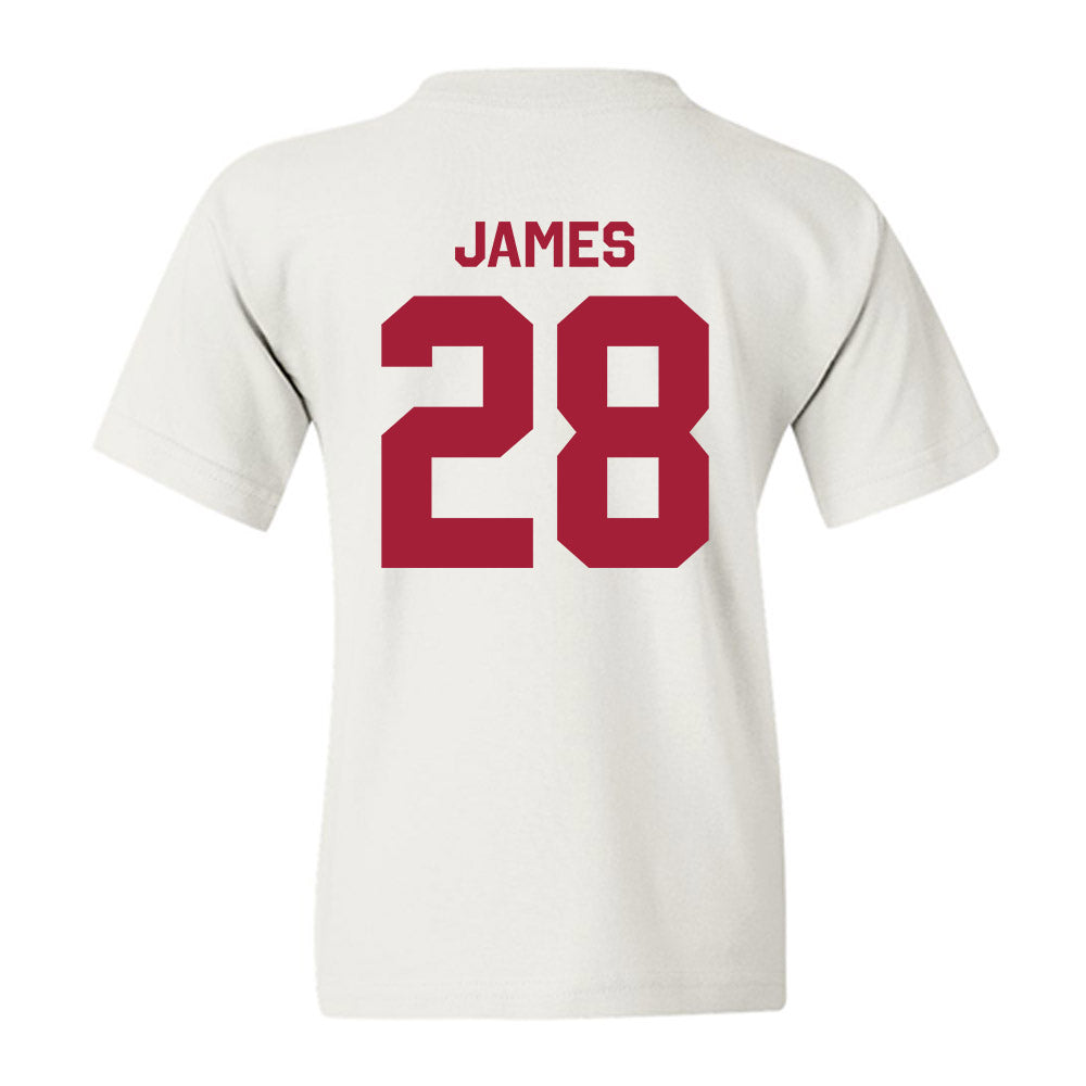 Oklahoma - NCAA Football : Marcus James - Classic Shersey Youth T-Shirt-1