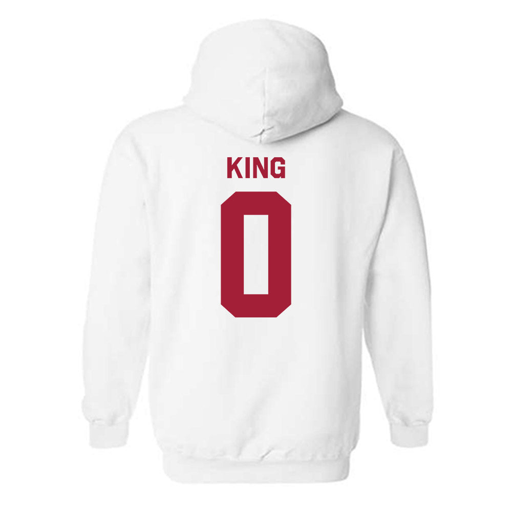 Oklahoma - NCAA Women's Volleyball : Mari King - Classic Shersey Hooded Sweatshirt-1