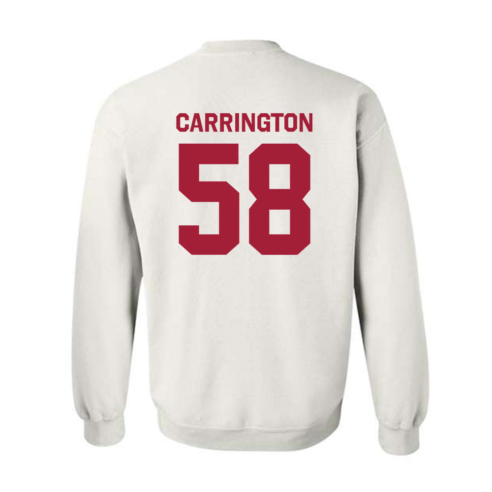 Oklahoma - NCAA Football : James Carrington - Classic Shersey Crewneck Sweatshirt-1