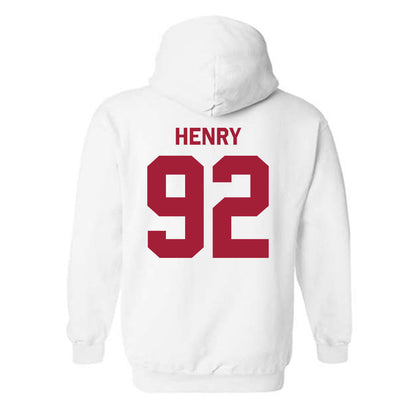 Oklahoma - NCAA Football : Jacob Henry - Classic Shersey Hooded Sweatshirt-1