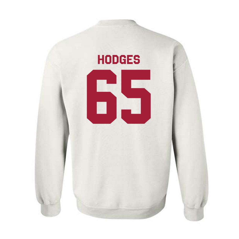 Oklahoma - NCAA Football : Ace Hodges - Classic Shersey Crewneck Sweatshirt-2