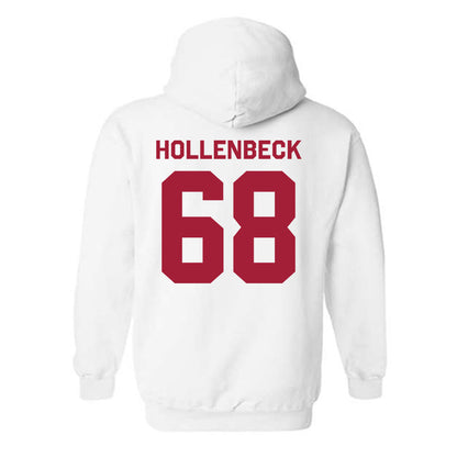 Oklahoma - NCAA Football : Owen Hollenbeck - Classic Shersey Hooded Sweatshirt-1