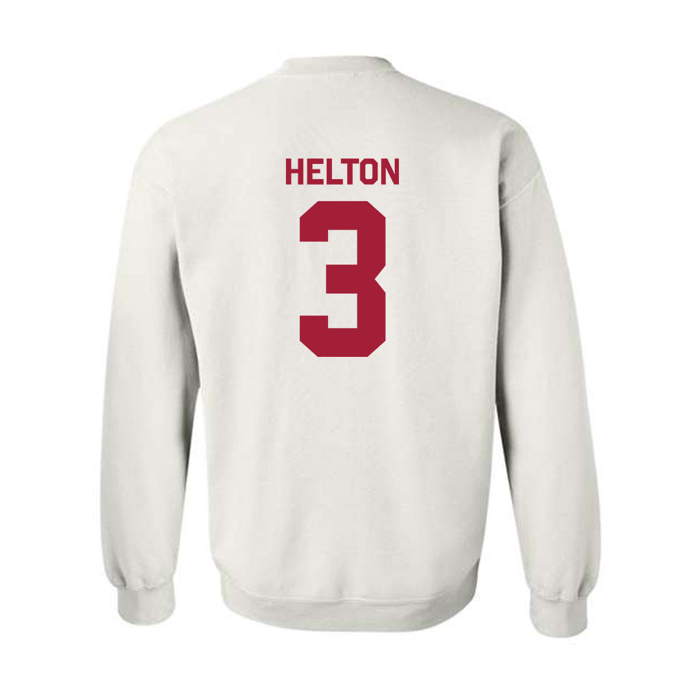 Oklahoma - NCAA Softball : Chaney Helton - Classic Shersey Crewneck Sweatshirt-1