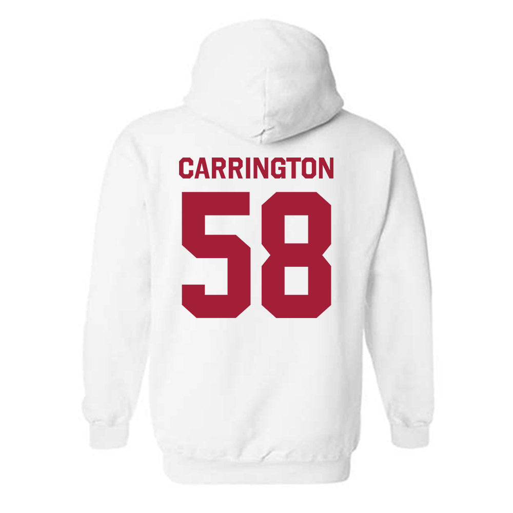 Oklahoma - NCAA Football : James Carrington - Classic Shersey Hooded Sweatshirt-1