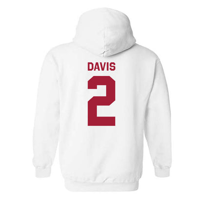 Oklahoma - NCAA Baseball : Myles Davis - Classic Shersey Hooded Sweatshirt-1