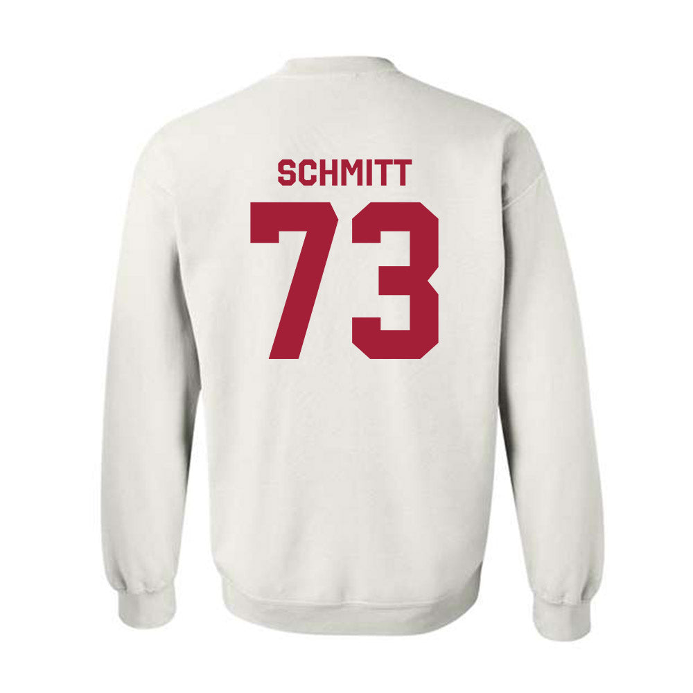 Oklahoma - NCAA Football : Deacon Schmitt - Classic Shersey Crewneck Sweatshirt-1