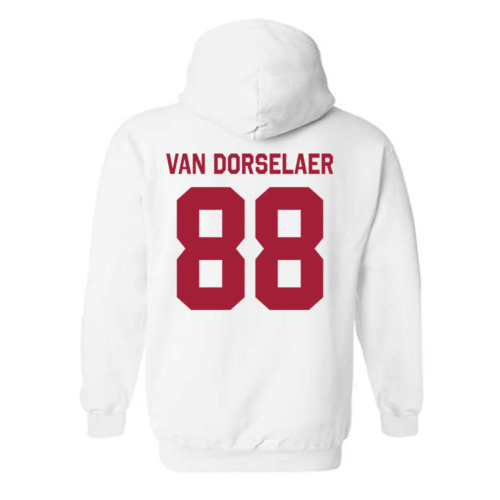 Oklahoma - NCAA Football : Jack Van Dorselaer - Classic Shersey Hooded Sweatshirt-2