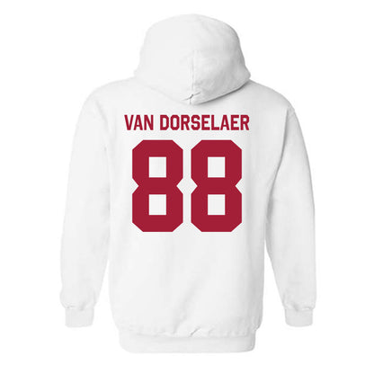 Oklahoma - NCAA Football : Jack Van Dorselaer - Classic Shersey Hooded Sweatshirt-2