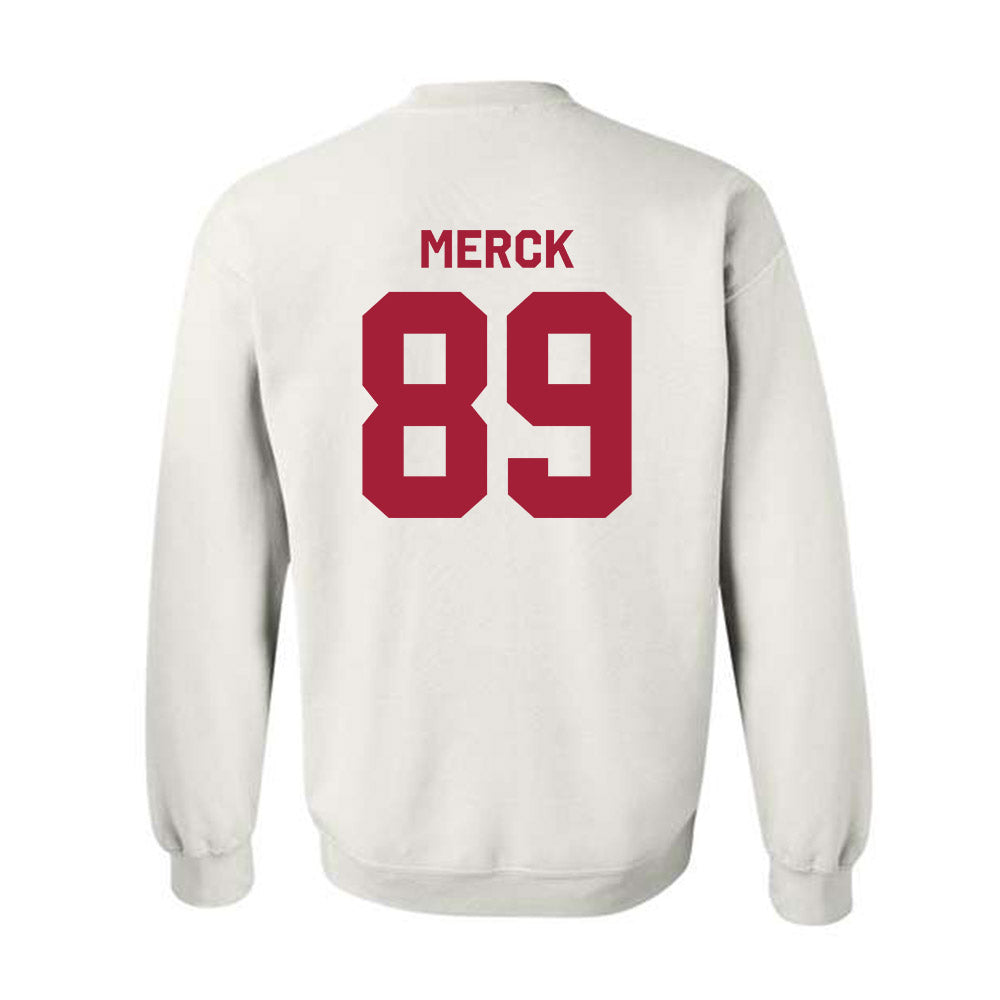 Oklahoma - NCAA Football : Eli Merck - Classic Shersey Crewneck Sweatshirt-1