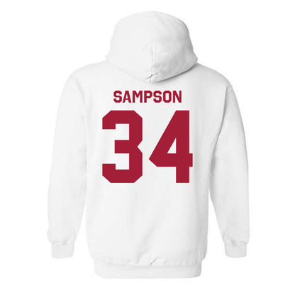 Oklahoma - NCAA Baseball : Beau Sampson - Classic Shersey Hooded Sweatshirt-1