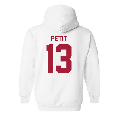 Oklahoma - NCAA Football : Jayden Petit - Classic Shersey Hooded Sweatshirt-1