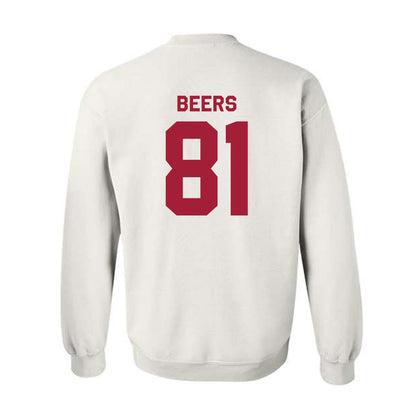 Oklahoma - NCAA Football : Rocky Beers - Classic Shersey Crewneck Sweatshirt-1