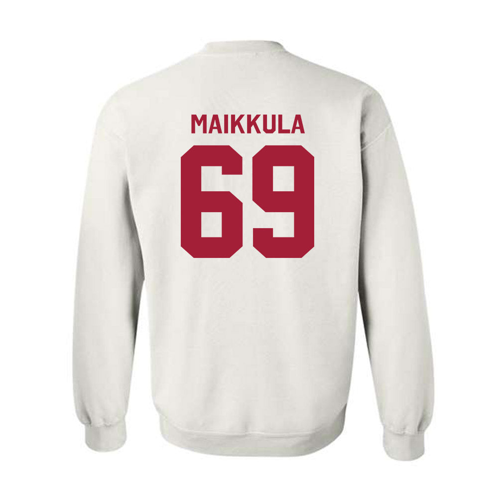 Oklahoma - NCAA Football : Jake Maikkula - Classic Shersey Crewneck Sweatshirt-1
