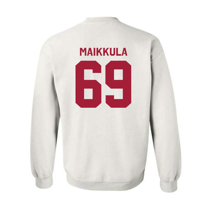 Oklahoma - NCAA Football : Jake Maikkula - Classic Shersey Crewneck Sweatshirt-1