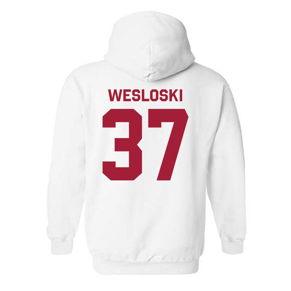 Oklahoma - NCAA Baseball : Nick Wesloski - Classic Shersey Hooded Sweatshirt-1