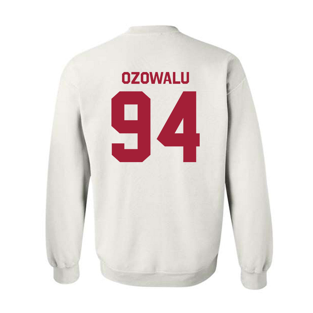 Oklahoma - NCAA Football : Kenny Ozowalu - Classic Shersey Crewneck Sweatshirt-1