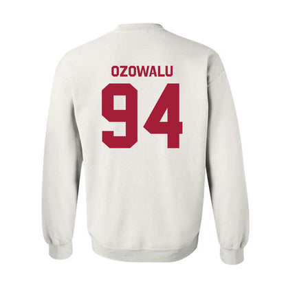 Oklahoma - NCAA Football : Kenny Ozowalu - Classic Shersey Crewneck Sweatshirt-1