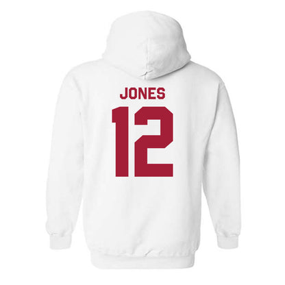 Oklahoma - NCAA Men's Basketball : Jadon Jones - Classic Shersey Hooded Sweatshirt-1