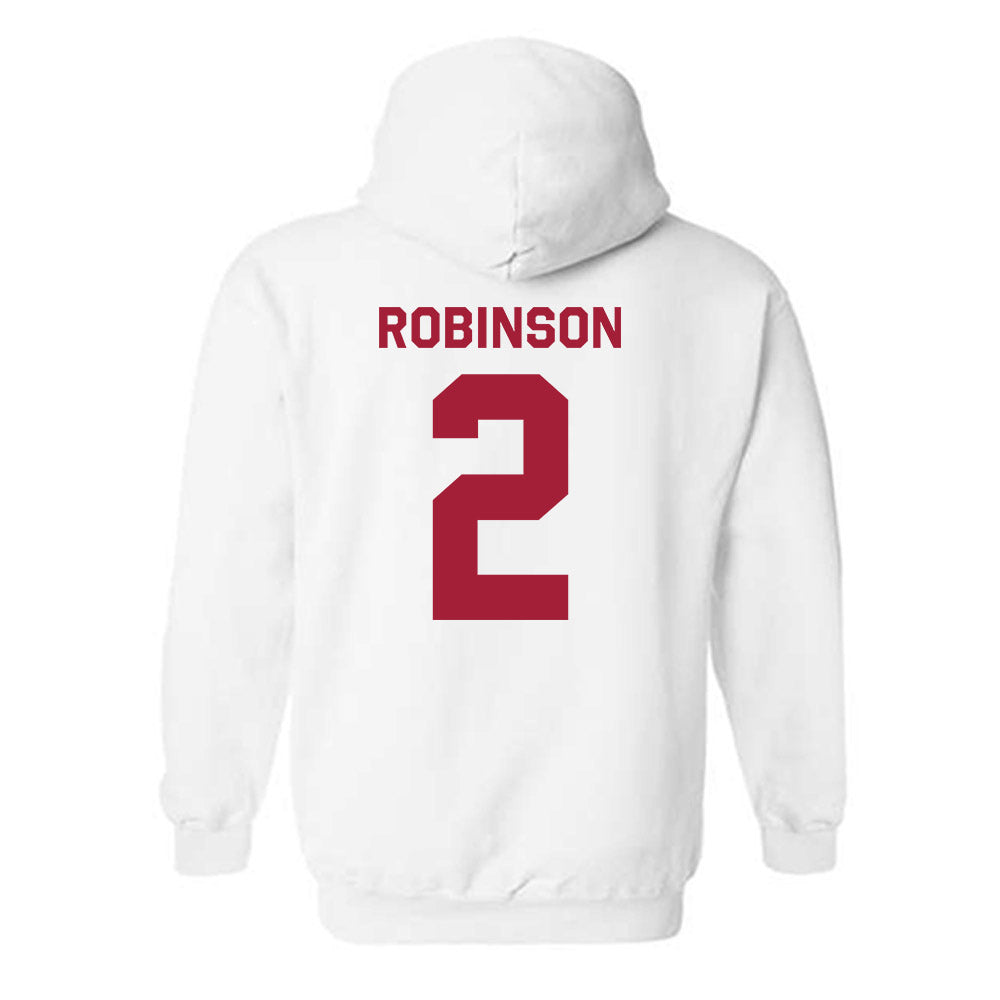 Oklahoma - NCAA Football : Omarion Robinson - Classic Shersey Hooded Sweatshirt-1