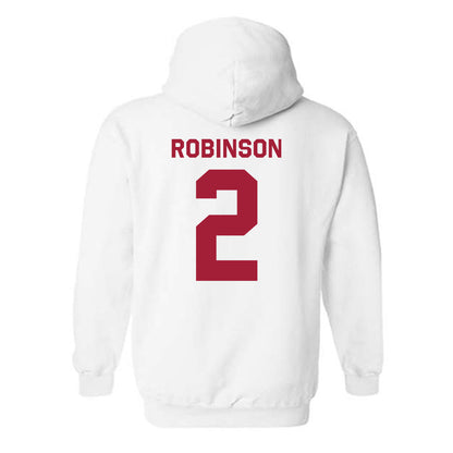 Oklahoma - NCAA Football : Omarion Robinson - Classic Shersey Hooded Sweatshirt-1