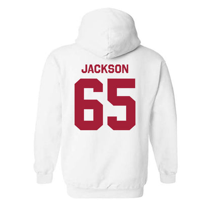 Oklahoma - NCAA Football : Jayden Jackson - Classic Shersey Hooded Sweatshirt-1