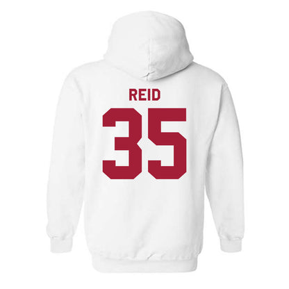 Oklahoma - NCAA Men's Basketball : Derrion Reid - Classic Shersey Hooded Sweatshirt-1