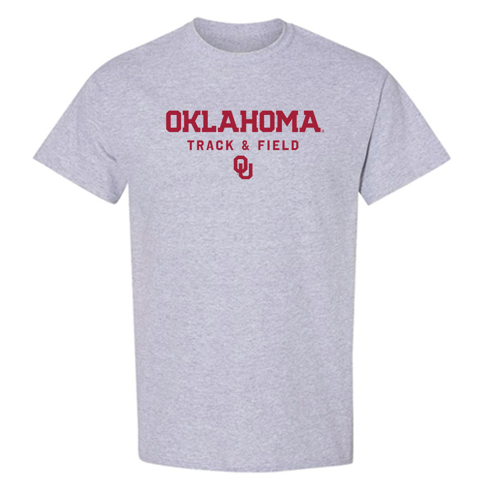Oklahoma - NCAA Women's Track & Field : Tuane Silver - Classic Shersey T-Shirt-0