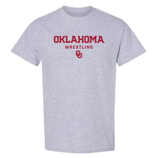 Oklahoma - NCAA Wrestling : Dallas Russell - Classic Shersey T-Shirt-0