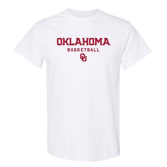 Oklahoma - NCAA Men's Basketball : Derrion Reid - Classic Shersey T-Shirt-0