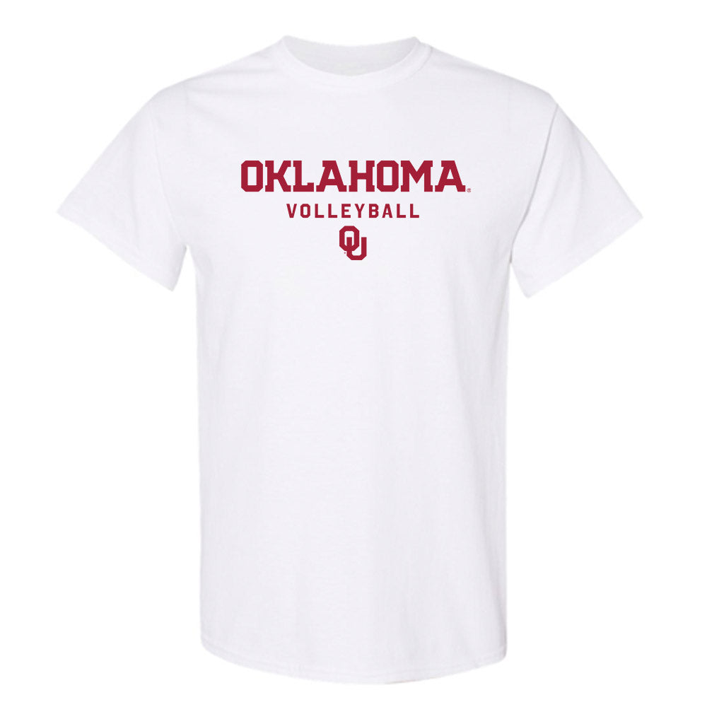 Oklahoma - NCAA Women's Volleyball : Halle Delince - Classic Shersey T-Shirt-0
