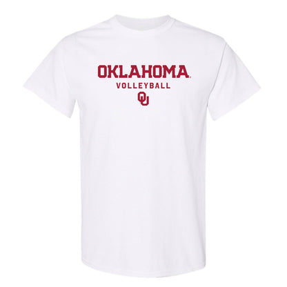 Oklahoma - NCAA Women's Volleyball : Halle Delince - Classic Shersey T-Shirt-0