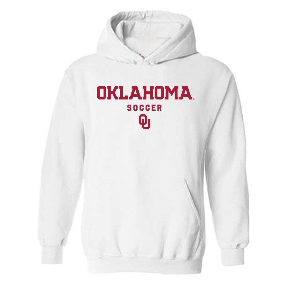 Oklahoma - NCAA Women's Soccer : Halley Coffey - Classic Shersey Hooded Sweatshirt-0