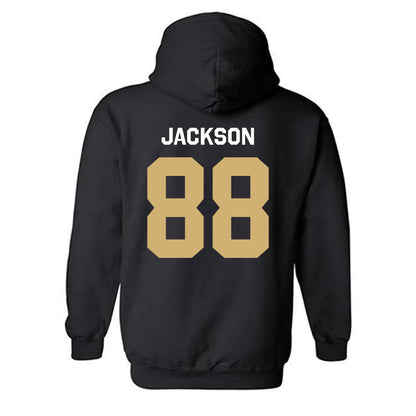 Vanderbilt - NCAA Football : Wils Jackson - Classic Shersey Hooded Sweatshirt-1