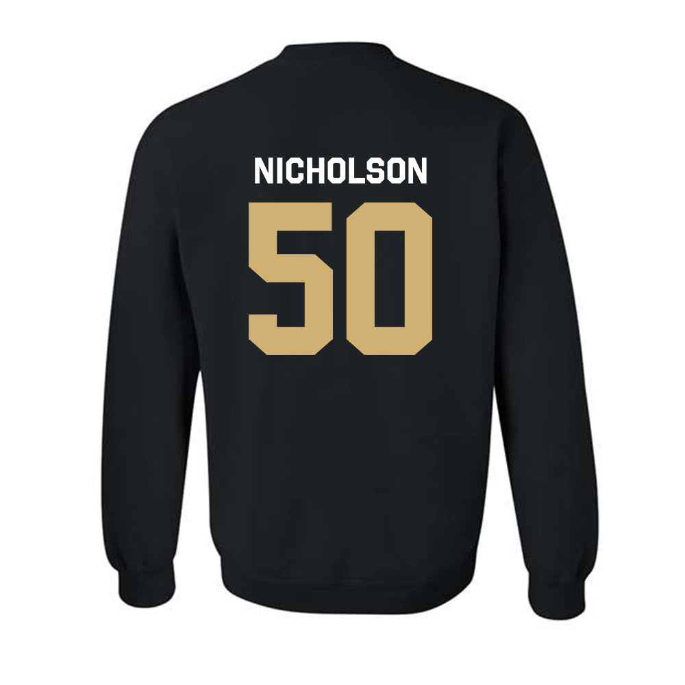 Vanderbilt - NCAA Men's Basketball : Mason Nicholson - Classic Shersey Crewneck Sweatshirt-1
