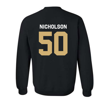 Vanderbilt - NCAA Men's Basketball : Mason Nicholson - Classic Shersey Crewneck Sweatshirt-1