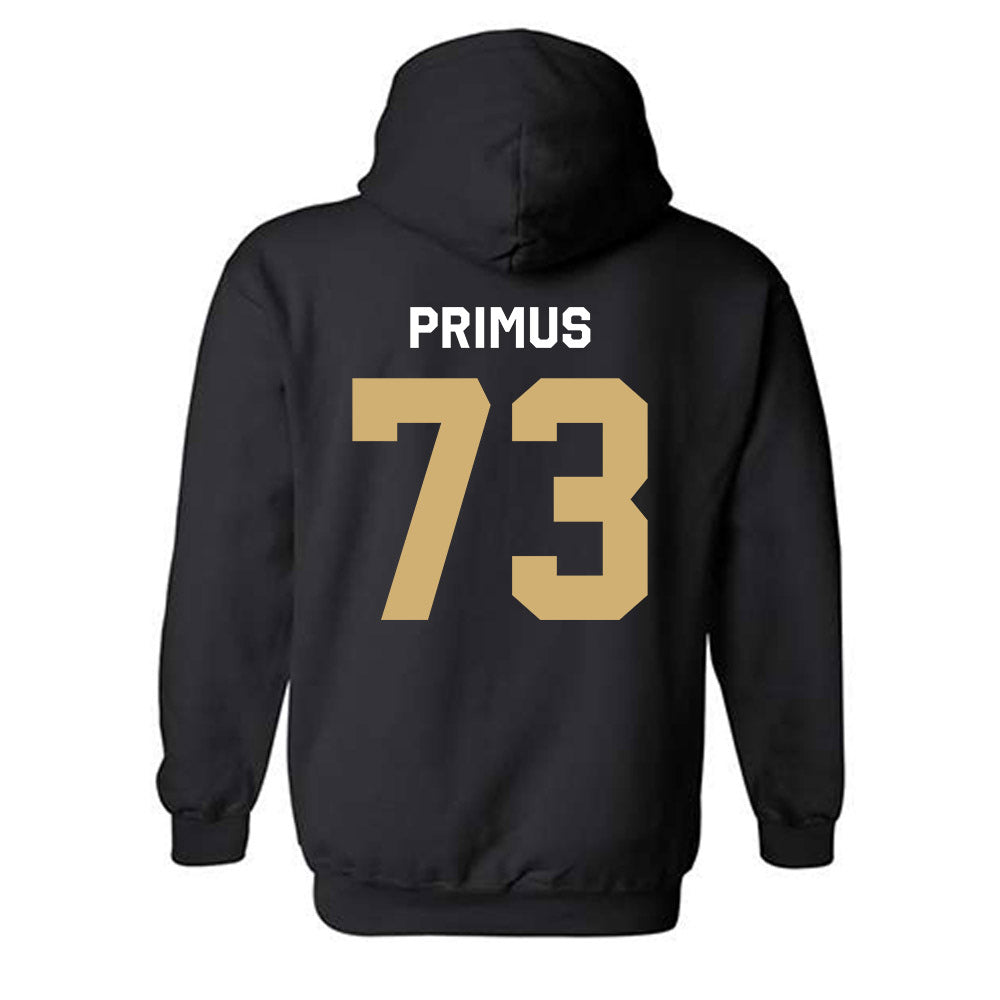 Vanderbilt - NCAA Football : Puleleiite Primus - Classic Shersey Hooded Sweatshirt-1
