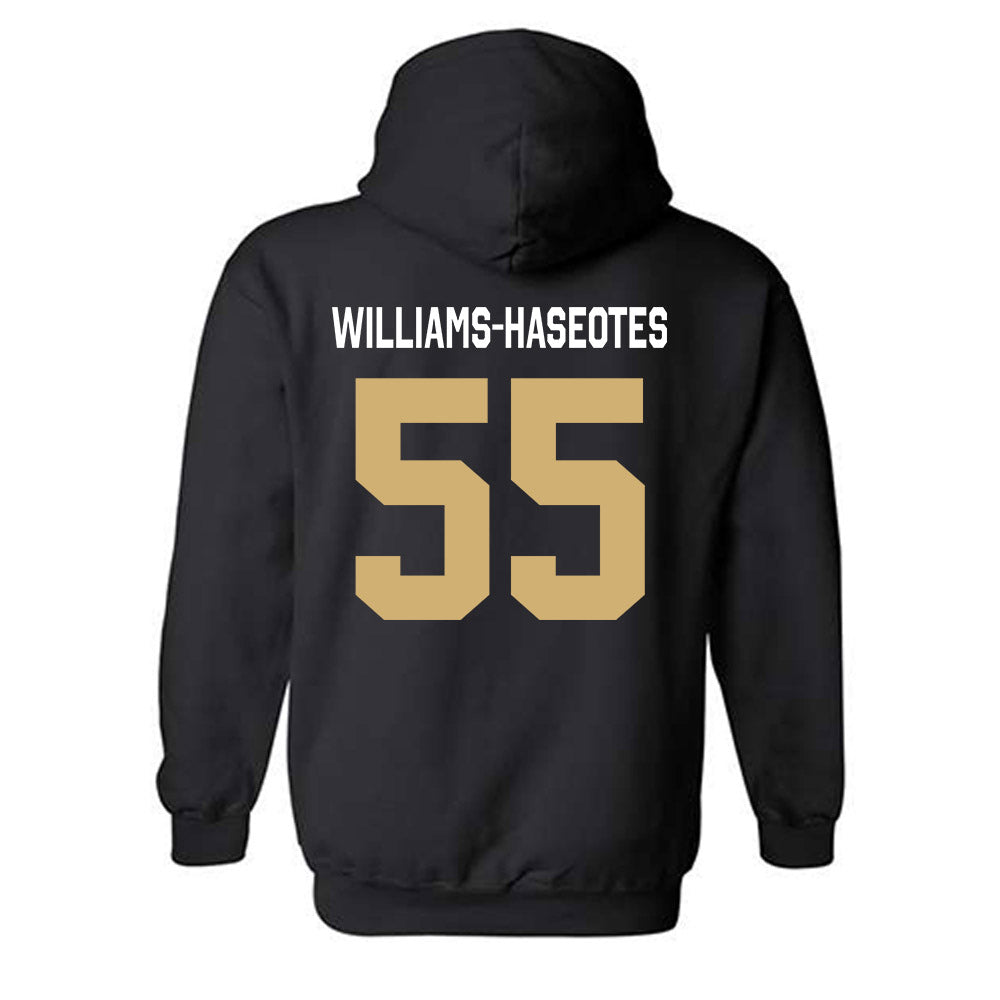 Vanderbilt - NCAA Football : George Williams-Haseotes - Classic Shersey Hooded Sweatshirt-1