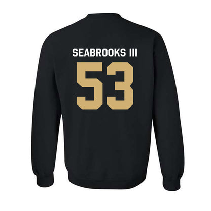 Vanderbilt - NCAA Football : Glenn Seabrooks III - Classic Shersey Crewneck Sweatshirt-1