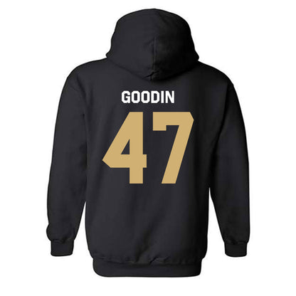 Vanderbilt - NCAA Baseball : Tommy Goodin - Classic Shersey Hooded Sweatshirt-1