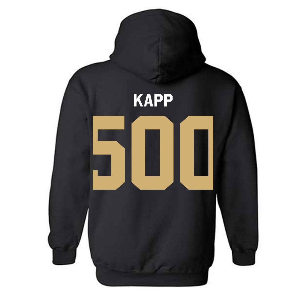 Vanderbilt - NCAA Women's Soccer : Micah Kapp - Classic Shersey Hooded Sweatshirt-1