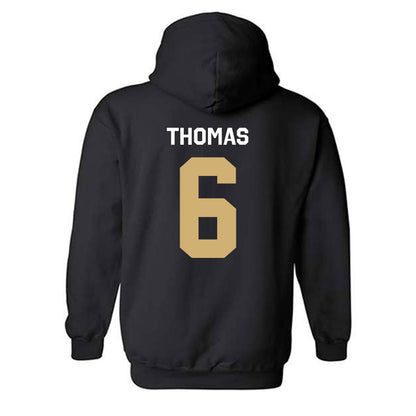 Vanderbilt - NCAA Football : Jacory Thomas - Classic Shersey Hooded Sweatshirt-1