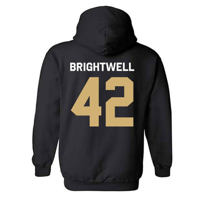 Vanderbilt - NCAA Baseball : Collin Brightwell - Classic Shersey Hooded Sweatshirt-1